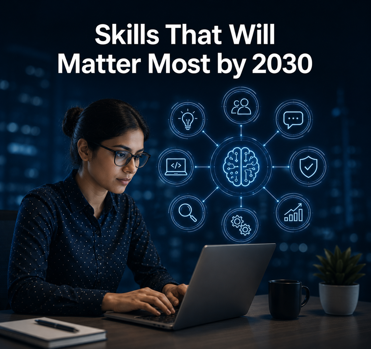 Future workforce skills adapting to the impact of AI on jobs, automation, and digital transformation